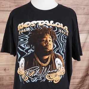 ROD WAVE NOSTALGIA TOUR 2023 RAP HIPHOP TEE TSHIRT SIZE‎ XL BAND